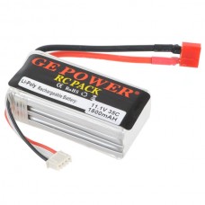 GE POWER 1500mAh 35C 11.1V Rechargeable Lithium Polymer Battery