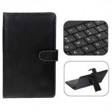 Mini USB Franch Keyboard Leather Case with Stylus for 7 inch Tablet PC-Franch