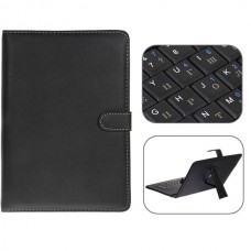 USB 2.0 Russian Keyboard Leather Case with Stylus for 10 inch Tablet PC- Russia