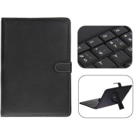 USB 2.0 Franch Keyboard Leather Case with Stylus for 10 inch Tablet PC- Franch