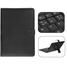 USB 2.0 Spanish Keyboard Leather Case with Stylus for 10 inch Tablet PC- Spanish