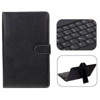 USB 2.0 Russian Keyboard Leather Case with Stylus for 7 inch Tablet PC-Russia