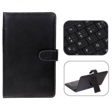 USB 2.0 Franch Keyboard Leather Case with Stylus for 7 inch Tablet PC-Franch