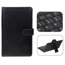 USB 2.0 Portuguese Keyboard Leather Case with Stylus for 7 inch Tablet PC-Portuguese