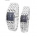 Waterproof Lover Watch Eyki Watch Fashionable Couple Quartz Watch Pair 1960