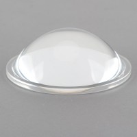 90 Degree 67cm Optical Glass Convex Lens For LED Light