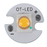 1W SEMI LED Emitter with 16mm Alumnium Based Board-Warm White