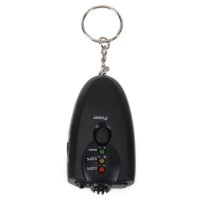 6360 Mini Keychain Alcohol Tester with Flashlight for Drive Safty