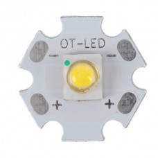 1W SEMI LED Emitter with 20mm Alumnium Based Board-Cool White