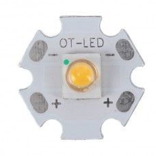 1W SEMI LED Emitter Light with 20mm Alumnium Based Board-Warm White