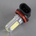 H11 6W with 360 Light Angel High Power Fog Lamp Auto LED Bulb-White