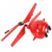 Angry Birds Flying Helicopter RC Assembled Airplane-Red