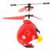 Angry Birds Flying Helicopter RC Assembled Airplane-Red