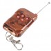 Latest Design Slidding 4 Buttons Remote Control with Keychain