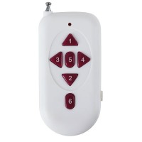 6 Buttons RF Radio Remote Control Long Distance Remote Controller