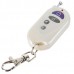 Universal Wireless 4 Buttons Plastic Remote Controller with Lock Function- Milk White