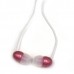 Strawberry In-Ear Headphones Microphone for MP3 MP4 Player