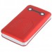 12000mAh Travel Power Mobile Power with Battery Indicator Red