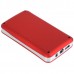 12000mAh Travel Power Mobile Power with Battery Indicator Red