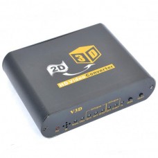 2D to 3D HD 1080P Video Converter with 3D Glasses / Remote Control