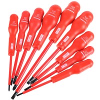 WLXY-10PC Screw Driver Set with Plastic Handle Professional Tools