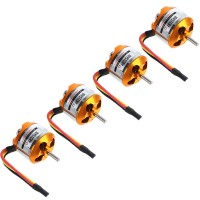 2814-7 1100KV Outrunner Brushless Motor for Quadcopter Multicopter 4-Pack