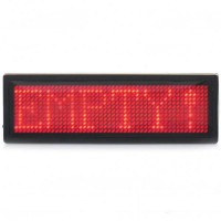 1248 12x48 Red LED Dot Matrix Digital Desktop Display Board