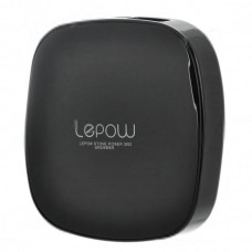 Lepow Rechargeable 3000mAh External Emergency Power Battery with Charging Cable for iPad / iPhone Black