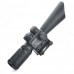 Accurate M8 JGBGM8  Rifle Scope  3.5-10x40 With Red Laser Light