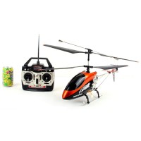 Superdeal 73cm Gyro Metal 3.5ch 1200mah Li-poly RC Radio Control Helicopter R/C Plane Toy DH 9053