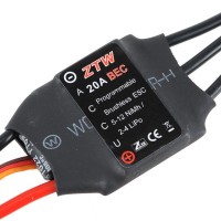 AL-ZTW 20A Programmable BEC Brushless BEC for Quadcopter Multicopter