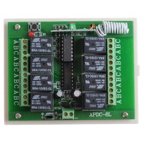 8CH Remote Control Switch Receiver Module 12V