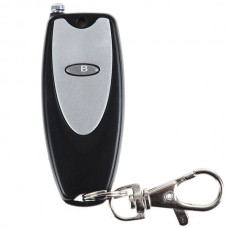 Universal Long Distance Wireless 1 Button Metal Remote Controller with Keychain Key Ring