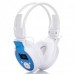 PS-398 Stereo Wireless MP3 Player Headset LCD Display TF Card/FM Radio Recording