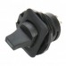 ST0403 Car Vehicle Rocker Switch with Green Indicating Light - Black (12V/10A)
