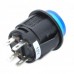 Car Push Button Switch with Blue LED Indicator 12V Vehicle DIY