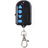 Universal RF Wireless 4 Button Plastic Remote Controller For Car For Home Appliance with Keychain Key Ring