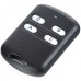 4 Channel Universal Long Distance Wireless 4 Keys ABS Remote Controller Black