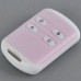 4 Channel Universal Long Distance Wireless 4 Keys ABS Remote Controller Pink
