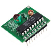 PCR1B M6  RF 433MHz Wireless Remote Control Module for 6 Keys Remote Control 2-Packs