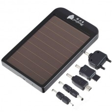 2600mAh Portable External Mobile Backup Battery Solar Charger Pocket Power for iPhone 4 4G 3G iPod