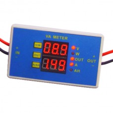 DC-DC 6A 56V Dual-display Power Current Voltage Meter VA Meter WAM566 F Test Device