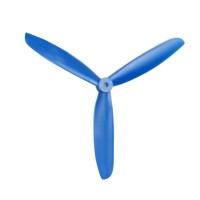 5045 5x4.5" 3-blade Counter Rotating Propeller CW CCW Blade-Blue