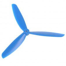 9045 9x4.5" 3-blade Counter Rotating Propeller CW CCW Blade-Blue