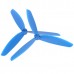 9045 9x4.5" 3-blade Counter Rotating Propeller CW CCW Blade-Blue