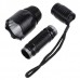 Super Bright C10 Cree Q5 Torch LED Flashlight (1*18650) - Black
