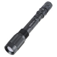 TrustFire Z6 Super Brightness Zoom Flashlight T6 LED Torch 2*18650