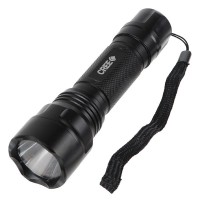 Powerlight Cree C83 Super Bright Torch 150-Lumen LED Flashlight(3 x AAA ) - Black