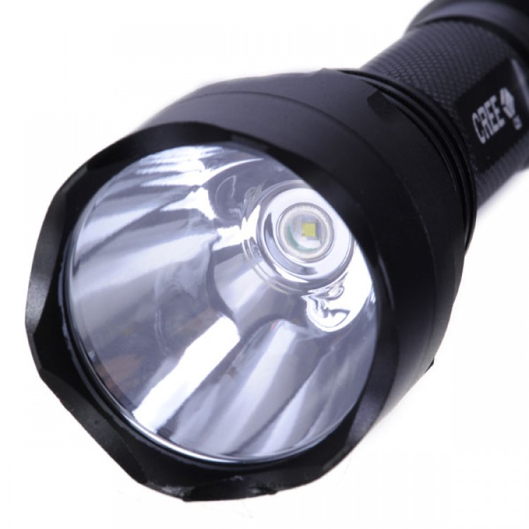 Led Chip High Power Led Flashlight Electronic C8 288 Torch Free