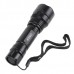 Powerlight 039D Cree Q3-WC 3-Mode 230-Lumen LED Flashlight (3*AAA) - Black